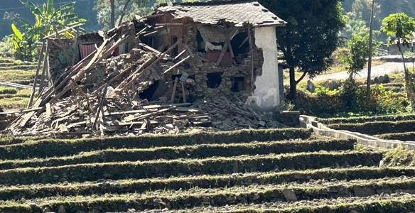 Das Erdbeben in Nepal hat viele Gebäude zerstört