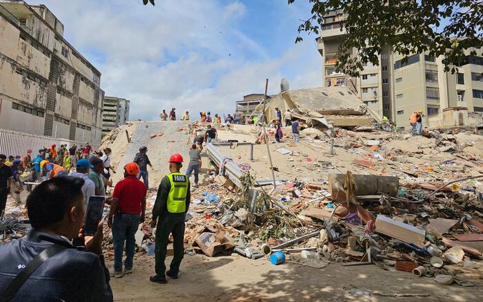 Zerstörung nach Erdbeben in Venezuela