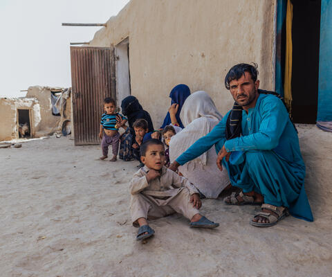 Ismat ist froh, wenn seine Familie genug zu essen hat. 