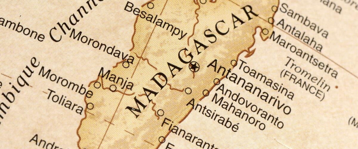 Landkarte von Madagaskar