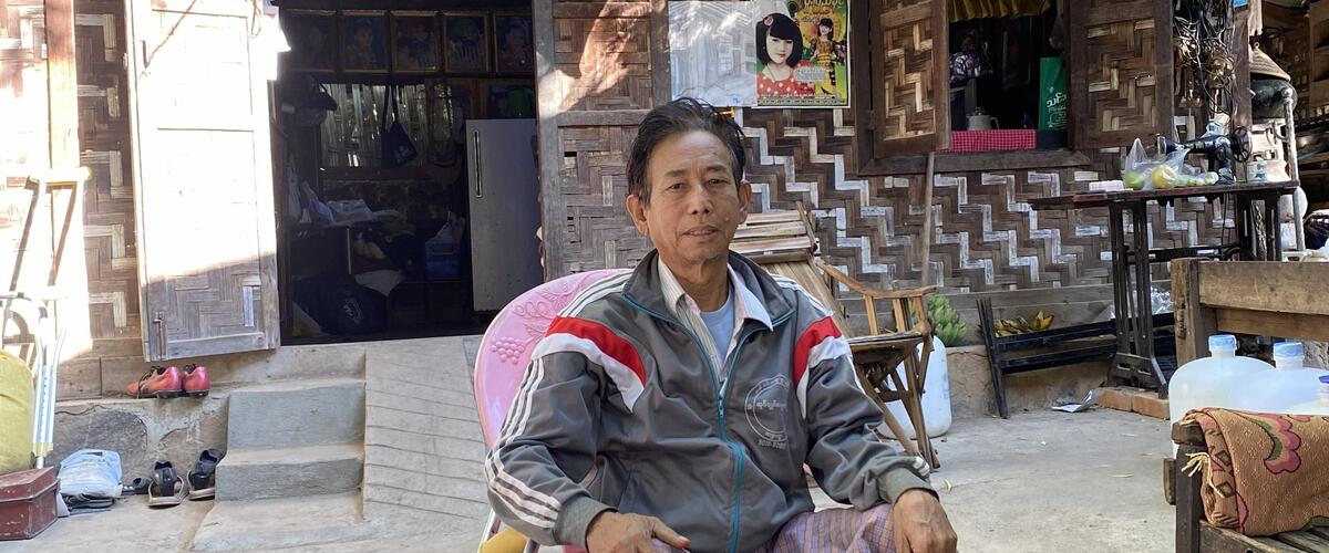 U Zaw Min aus Myanmar