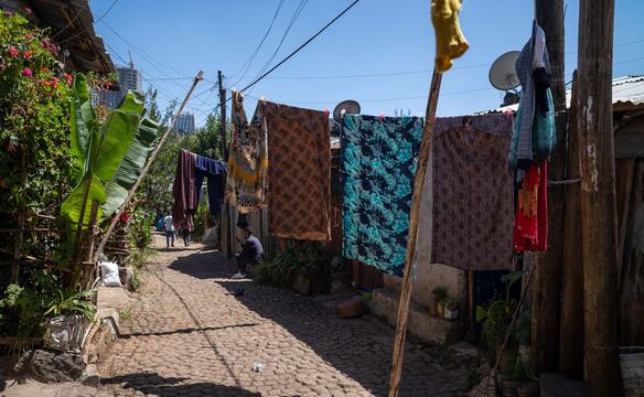 Straße in Äthiopien